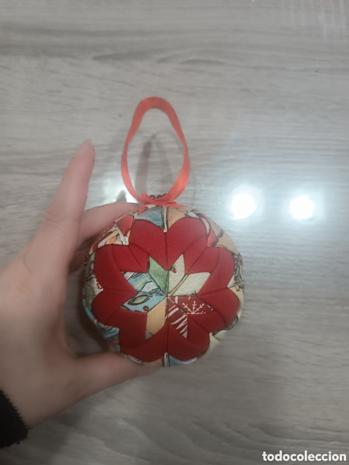 Coleccionismo: Bola de Navidad Artesal