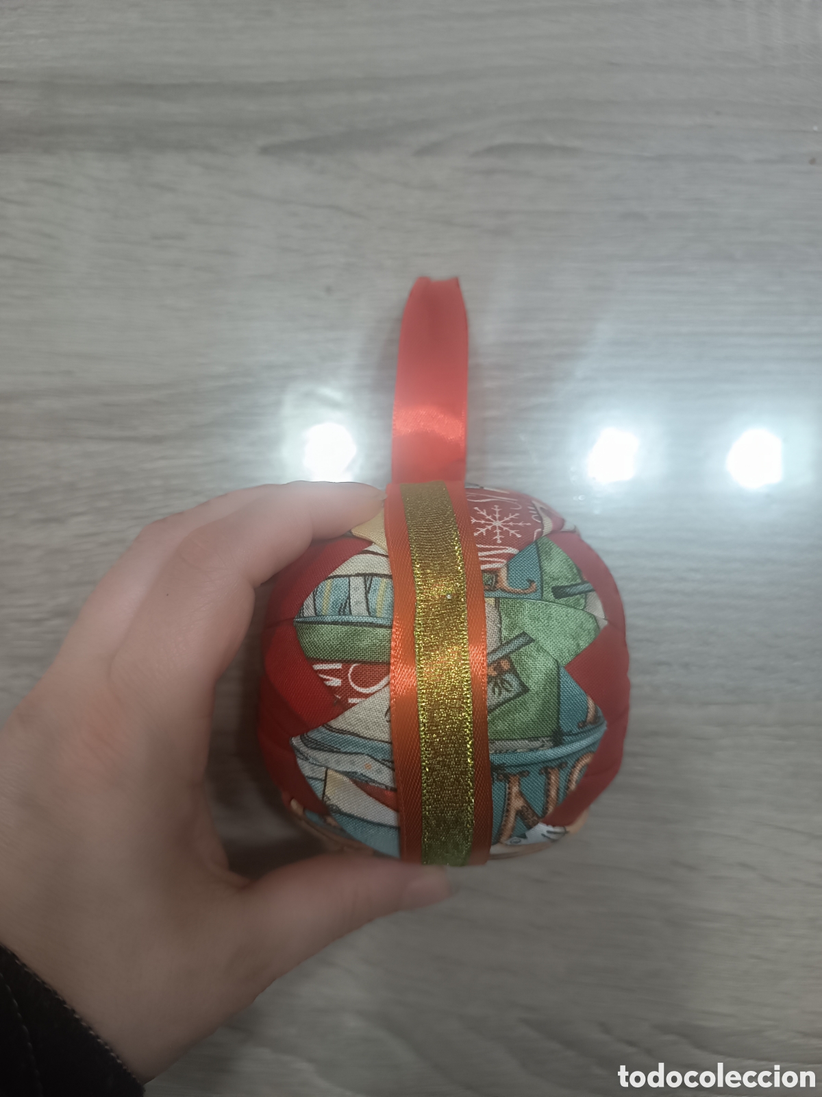 Coleccionismo: Bola de Navidad Artesal - Foto 3