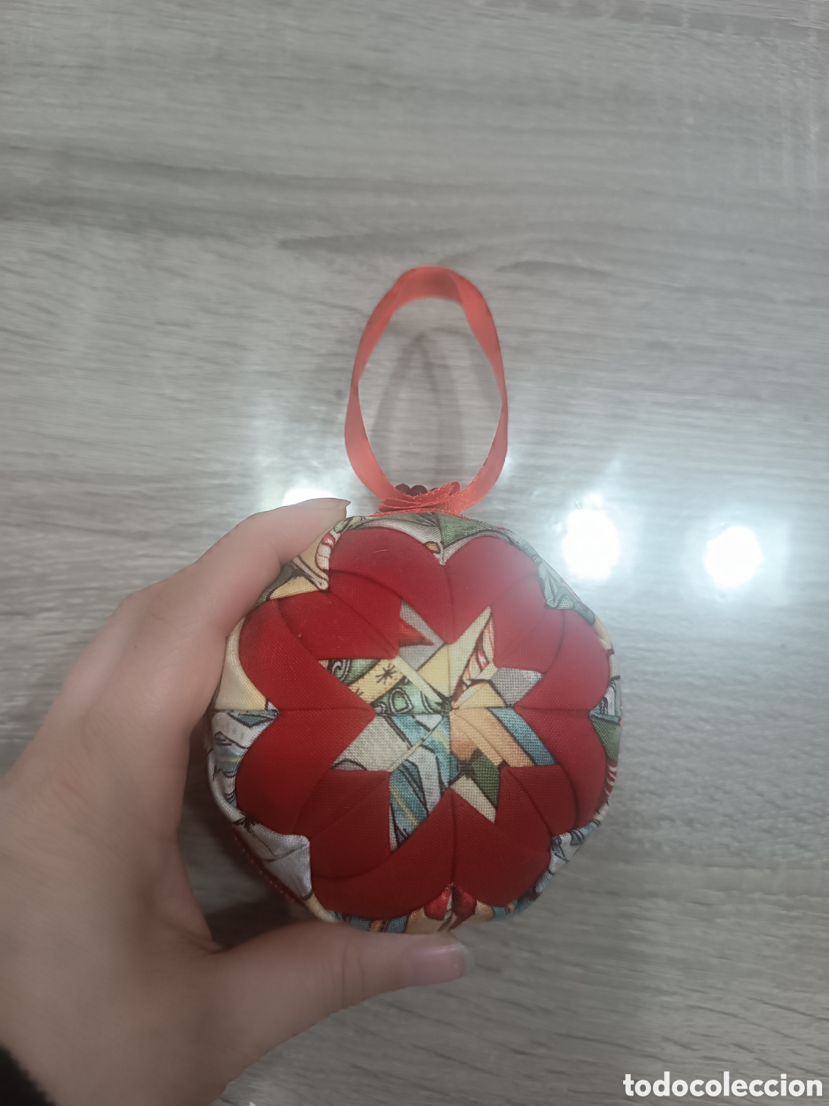 Coleccionismo: Bola de Navidad Artesal - Foto 5