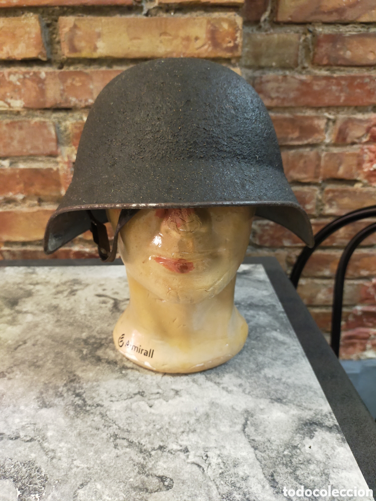 Coleccionismo: Casco suizo militar.