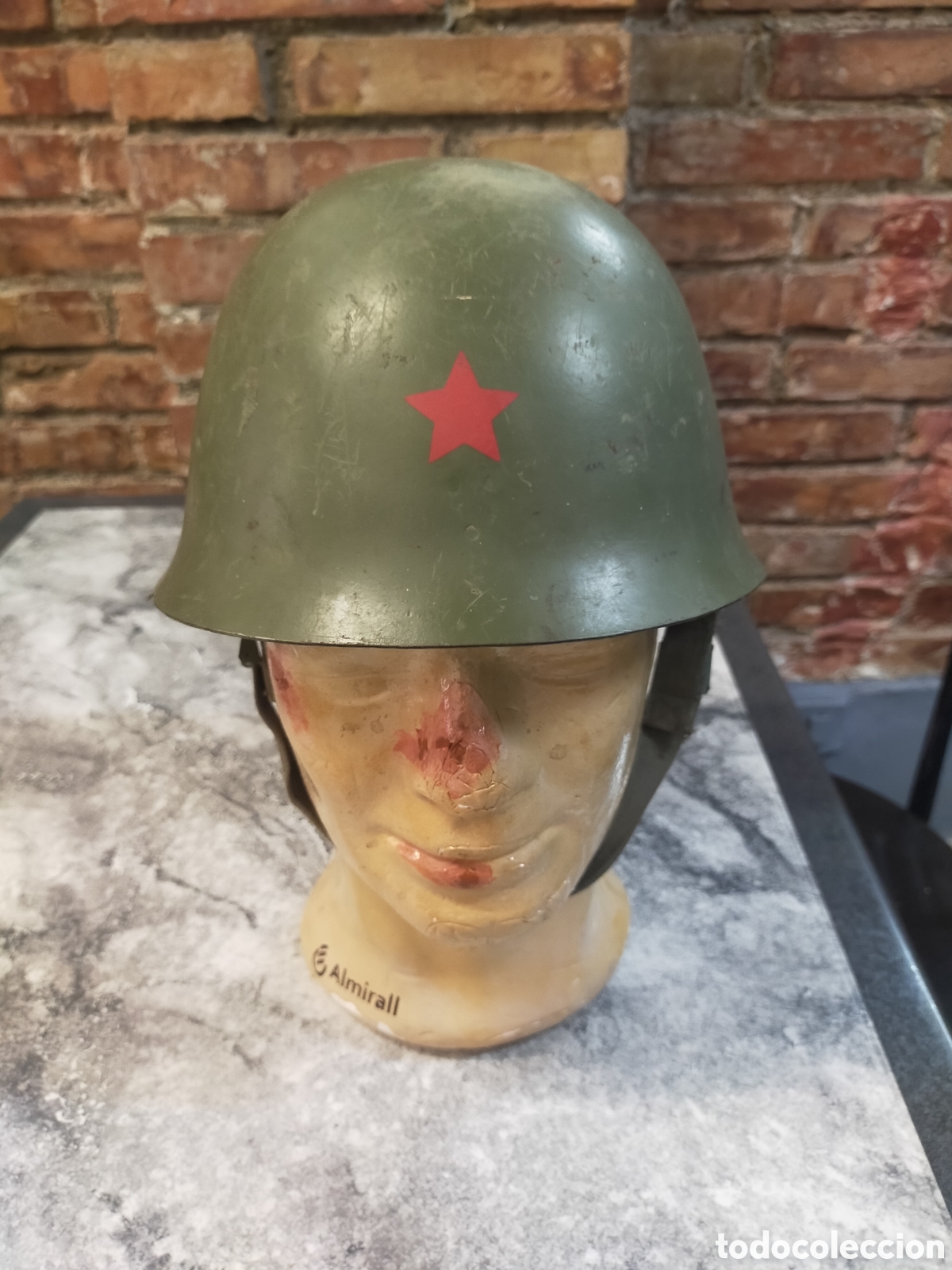 Coleccionismo: Casco militar yugoslavo , estrella roja