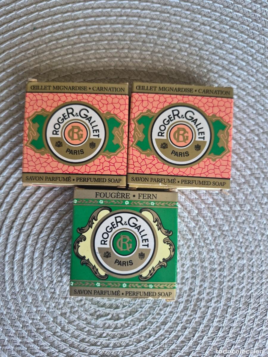 Coleccionismo: 3 pastillas Jab&oacute;n Robert Gallet Paris