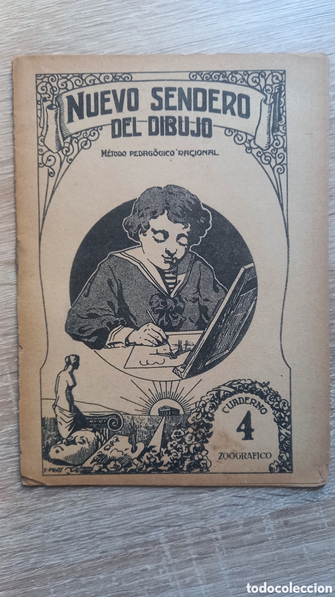 Coleccionismo: Cuaderno Nuevo Sendero del Dibujo. Zoografico