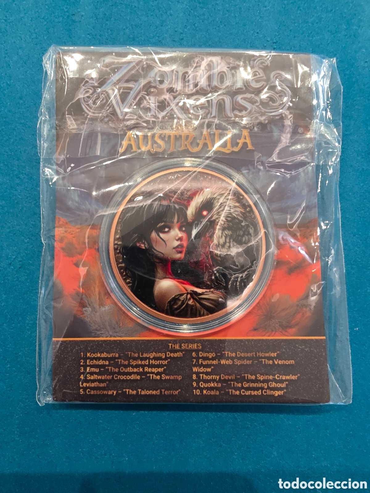 Coleccionismo: Medalla Zombies Vixens Australia Limitada Edition