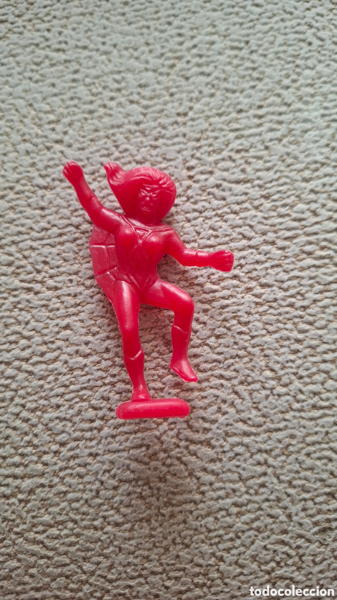 Coleccionismo: SPIDERMAN SPIDERWOMAN FIGURA MARVEL DUNKIN A&Ntilde;OS 80 MODELO ROJO