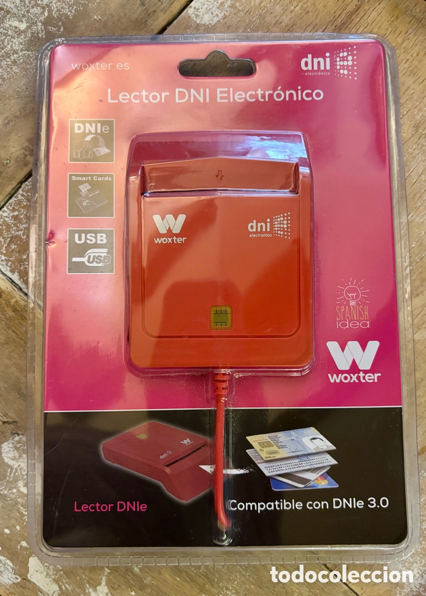 Coleccionismo: Lector DNI Electr&oacute;nico marca Woxter