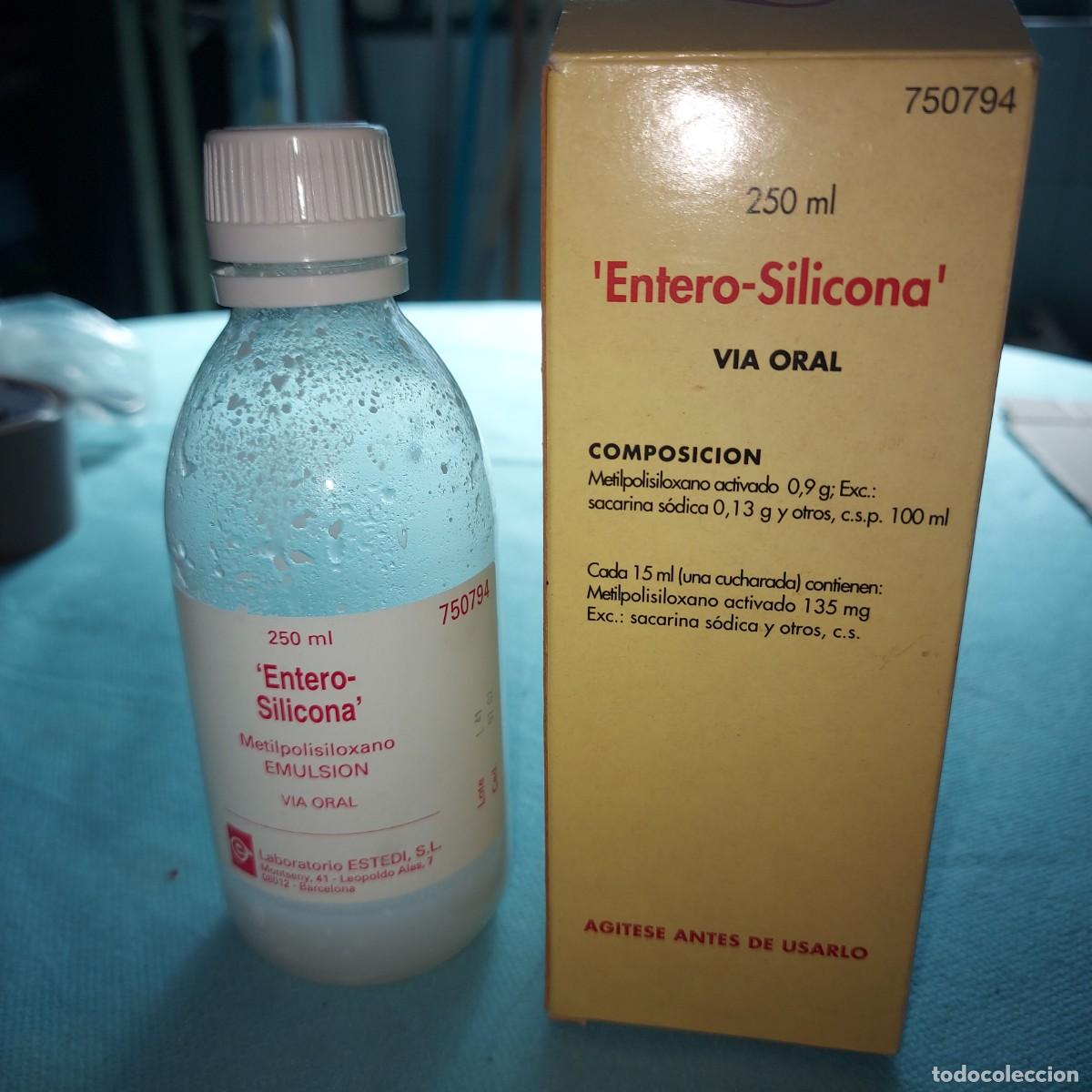 Coleccionismo: MEDICAMENTOS ENTERO-SILICONA. ESTEDI + VITECIMOL