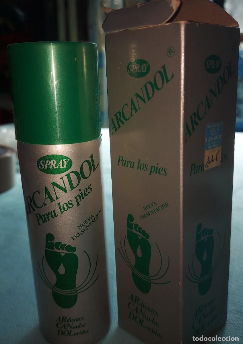 Coleccionismo: ARCANDOL, ANTIGUO SPRAY PARA LOS PIES