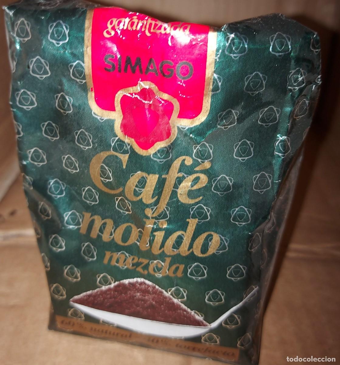 Coleccionismo: PAQUETE DE CAFE MOLIDO MEZCLA MARCA SIMAGO A&Ntilde;OS 70-80