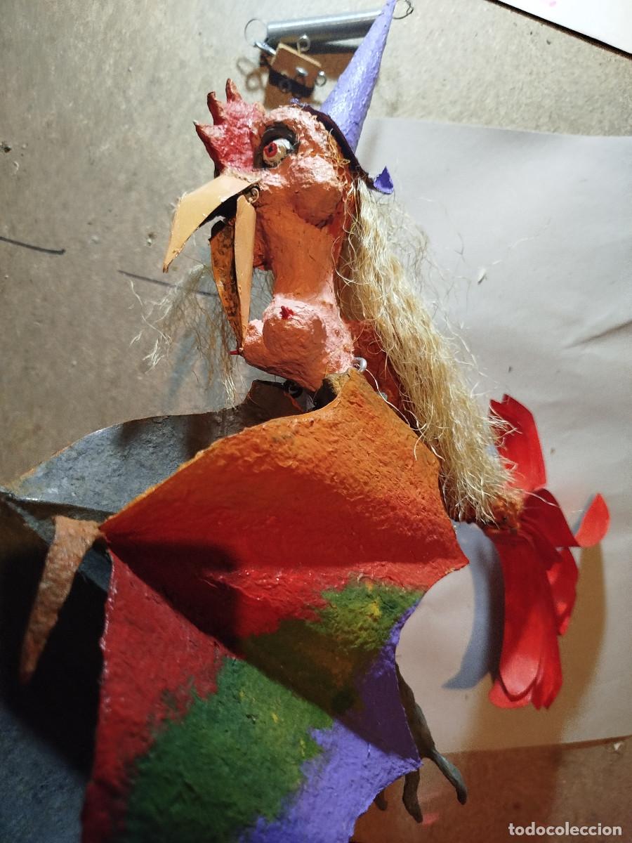 Coleccionismo: Titere Brujarpia papel mach&eacute;
