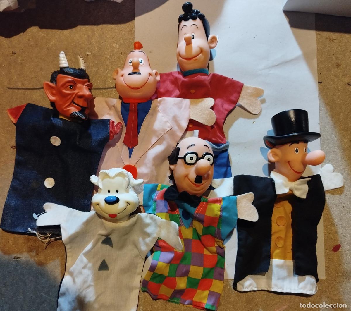 Coleccionismo: Lote titeres retro cartoons