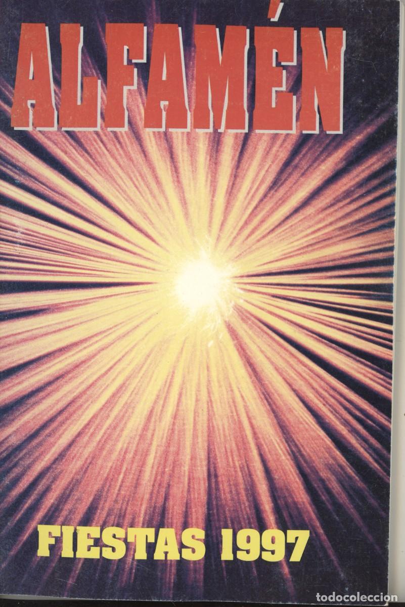 Coleccionismo: Alfamen. Programa de Fiestas de 1997