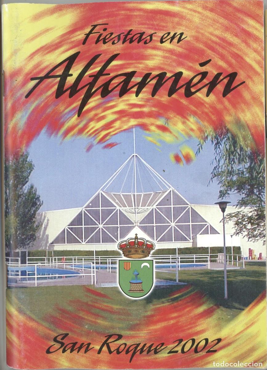 Coleccionismo: Alfamen. Programa de Fiestas de 2002
