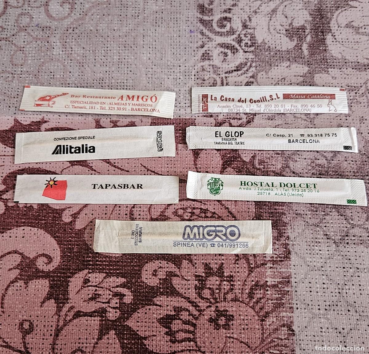 Coleccionismo: Antiguo Lote De 7 Mondadientes O Palillos Diferentes, 3 Son De Venecia.