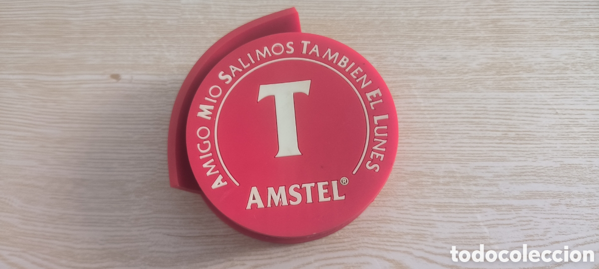 Coleccionismo: Posavasos promocional Amstel