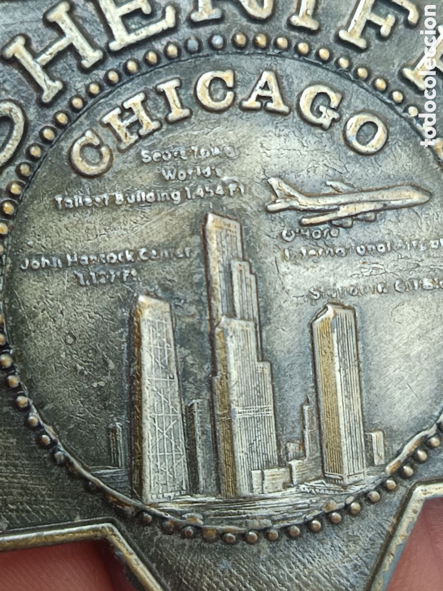 Coleccionismo: Estrella sheriff Chicago para disfraz