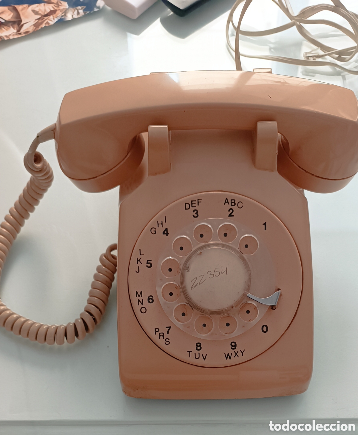 Coleccionismo: Tel&eacute;fono Antiguo de Disco Northern Telecom (Modelo 500) &ndash; Vintage A&ntilde;o 70/80