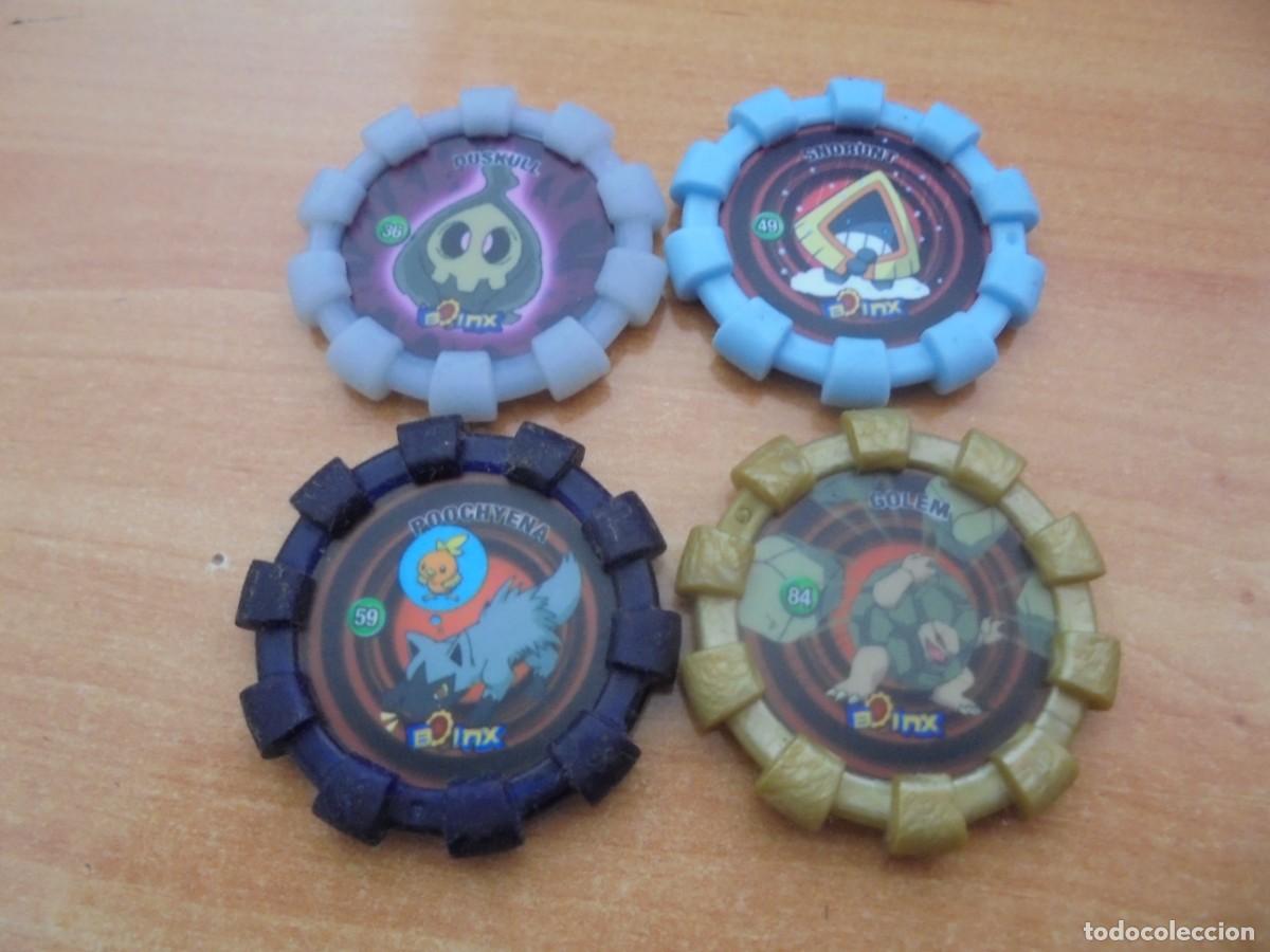 Coleccionismo: LOTE 4 BOINX TAZOS POK&Eacute;MON CHEETOS. VER FOTO
