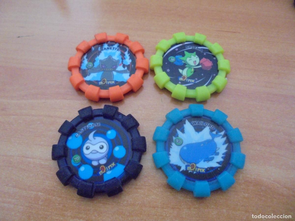 Coleccionismo: LOTE 4 BOINX TAZOS POK&Eacute;MON CHEETOS. VER FOTO