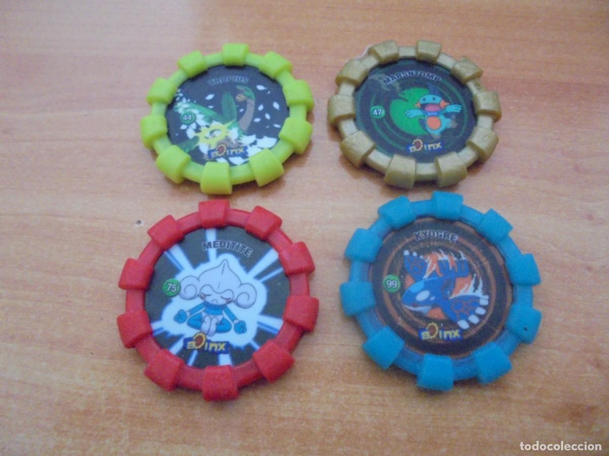 Coleccionismo: LOTE 4 BOINX TAZOS POK&Eacute;MON CHEETOS. VER FOTO