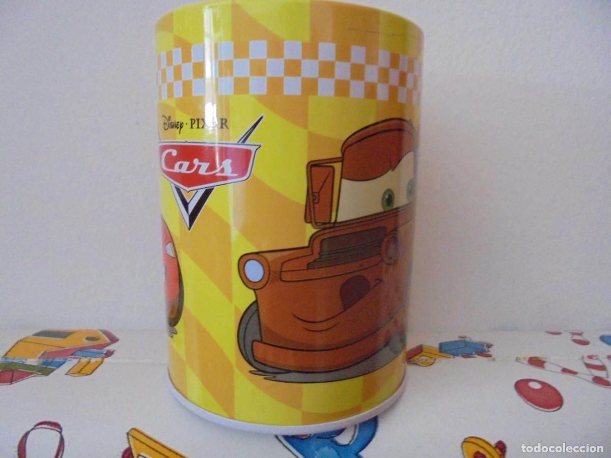 Coleccionismo: BOTE LAPICERO MET&Aacute;LICO CARS DISNEY PIXAR