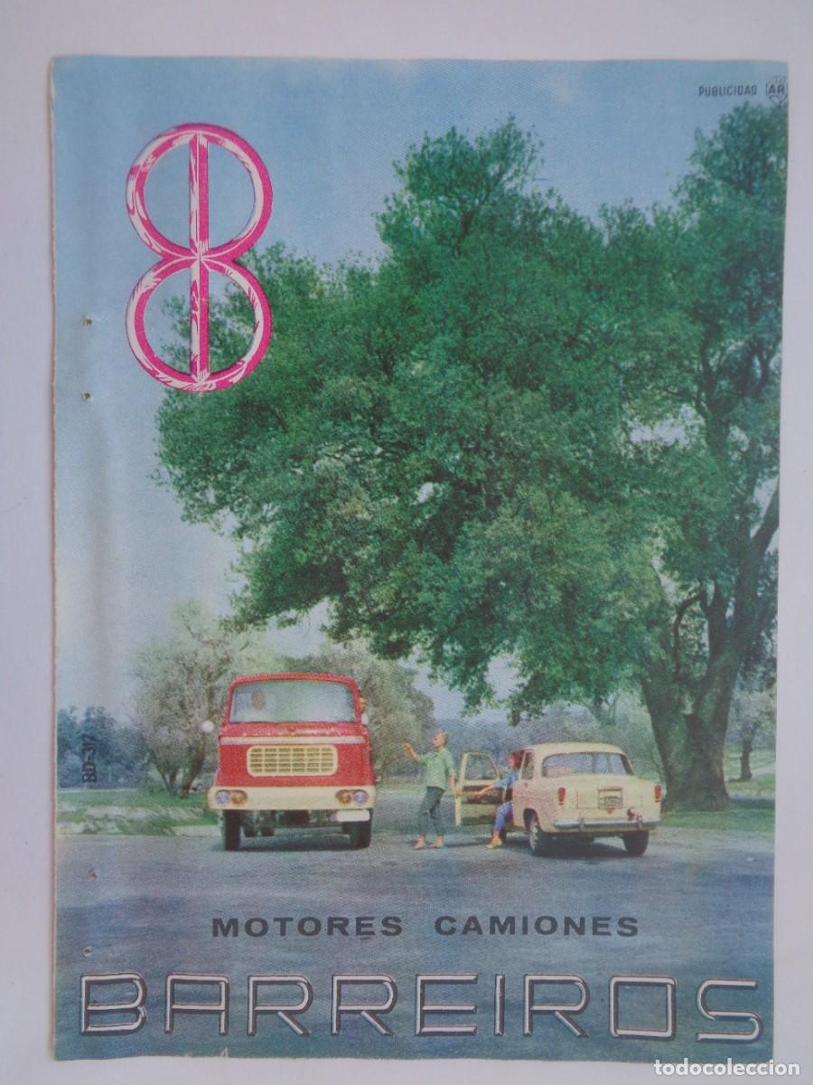 Coleccionismo: HOJA DE REVISTA CON ANUNCIO DE MOTORES CAMIONES BARREIROS . A&Ntilde;OS 50
