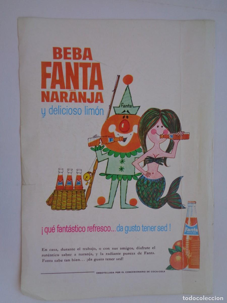 Coleccionismo: HOJA DE REVISTA CON ANUNCIO DE FANTA NARANJA . 1963