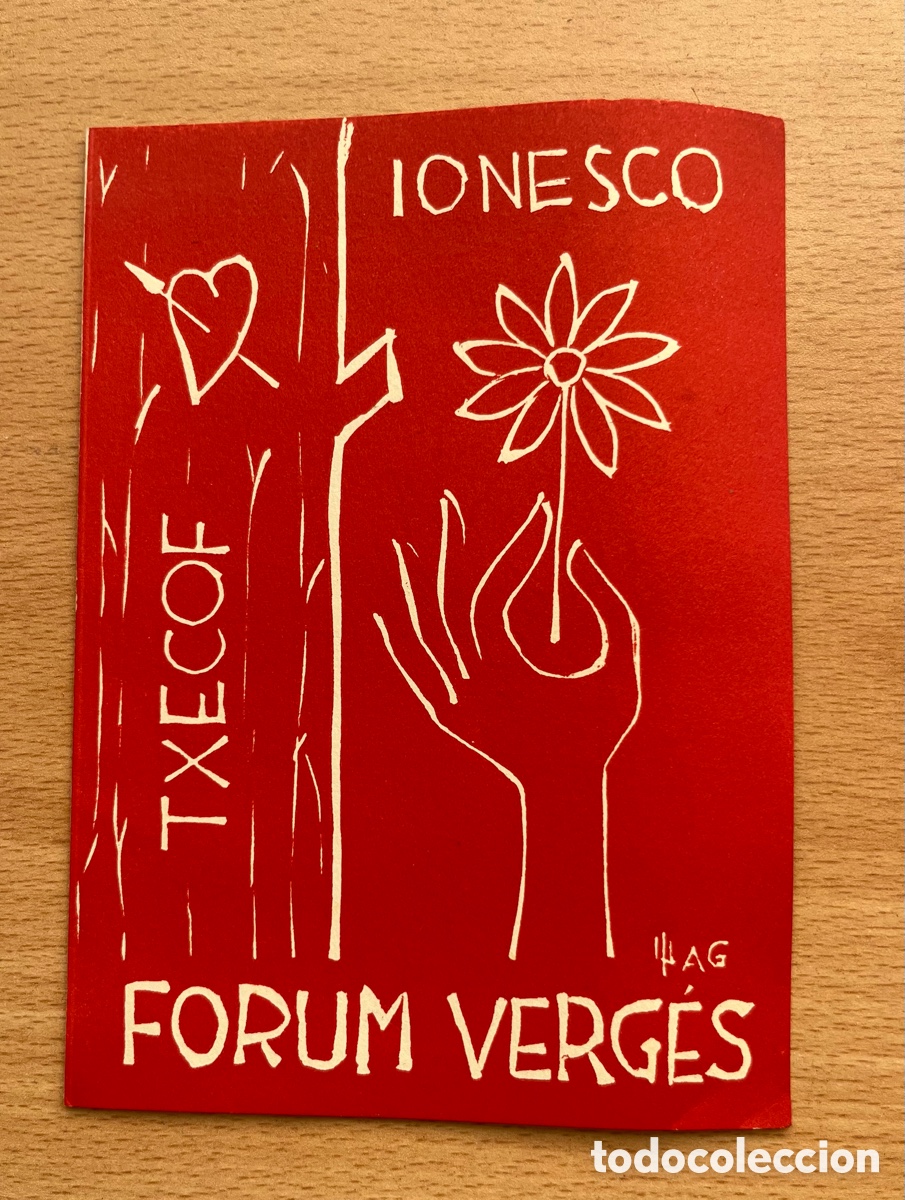 Coleccionismo: FOLLETO: FORUM VERG&Eacute;S - AGRUPACI&Oacute; DRAM&Agrave;TICA DE BARCELONA - A&Ntilde;O 1960