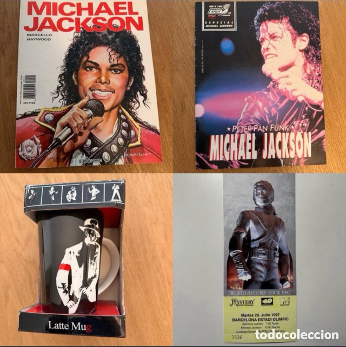 Coleccionismo: Pack de coleccionista de Michael Jackson