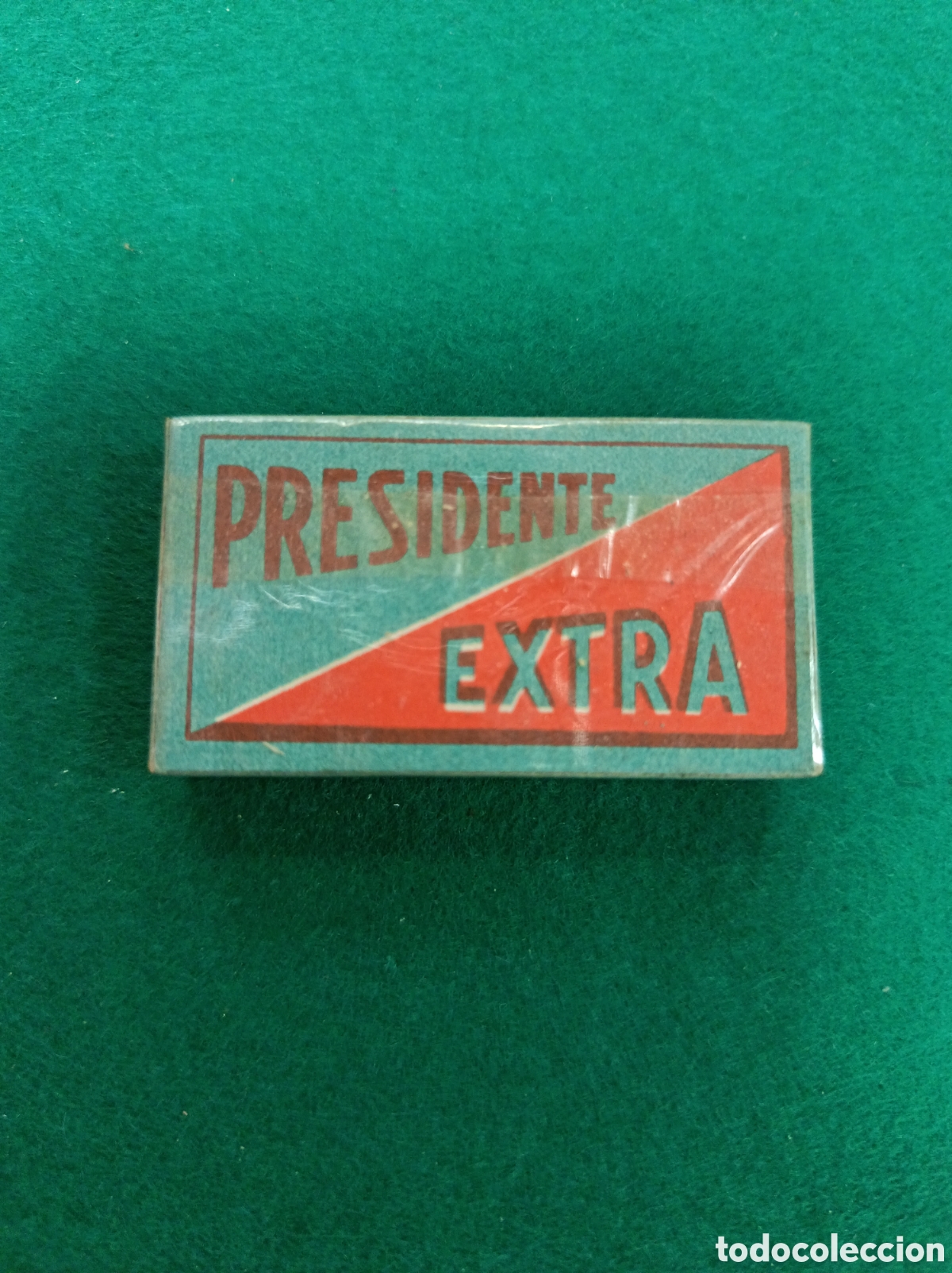 Coleccionismo: Caja hojas de afeitar. Presidente extra, sin abrir.