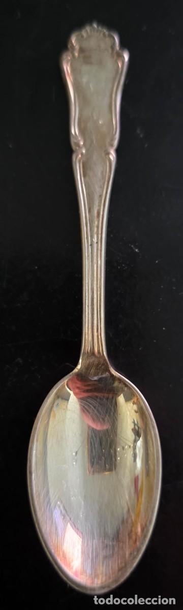 Coleccionismo: Cucharilla antigua International Silver Co. 8 cm &ndash; Plateada &ndash; Coleccionismo americano