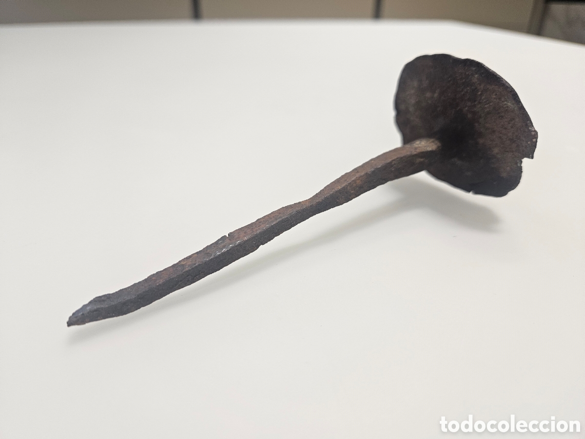Coleccionismo: ANTIGUO CLAVO HIERRO FORJADO - Foto 3