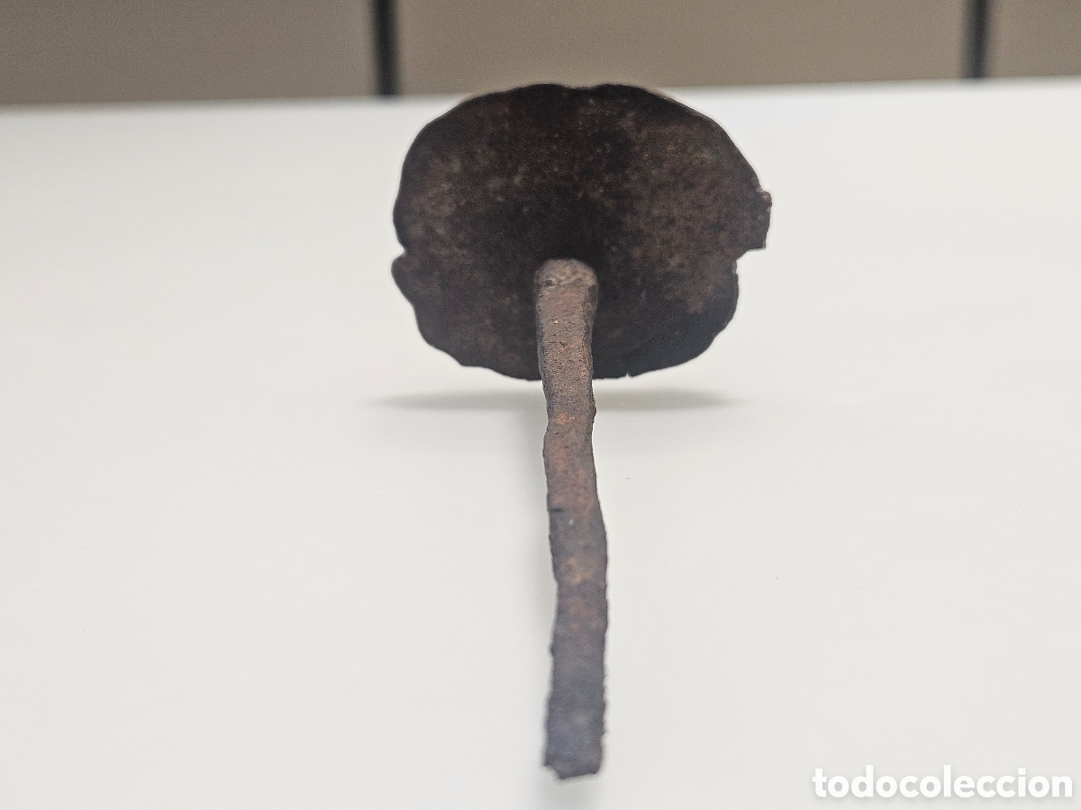 Coleccionismo: ANTIGUO CLAVO HIERRO FORJADO - Foto 4