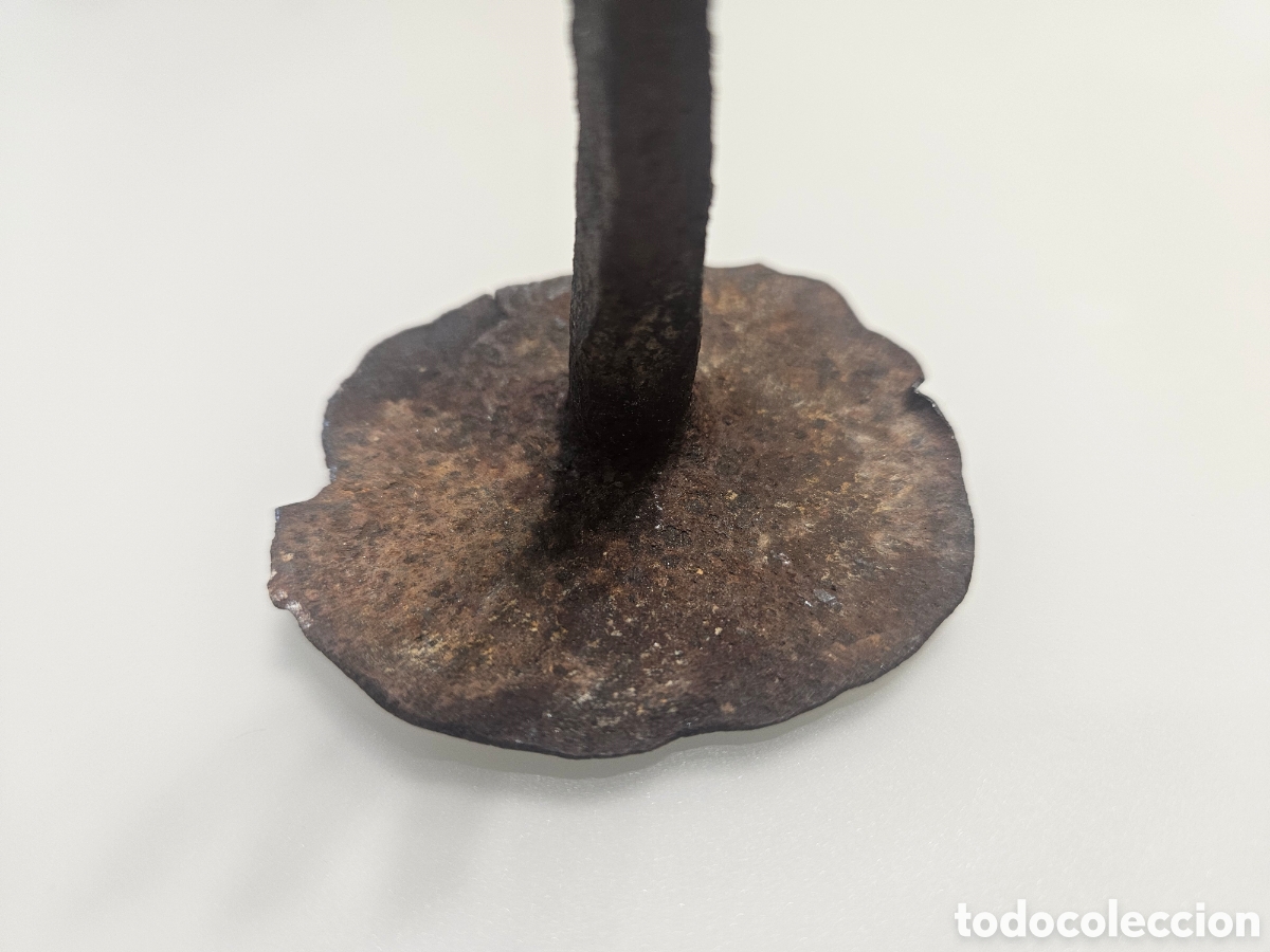 Coleccionismo: ANTIGUO CLAVO HIERRO FORJADO - Foto 6