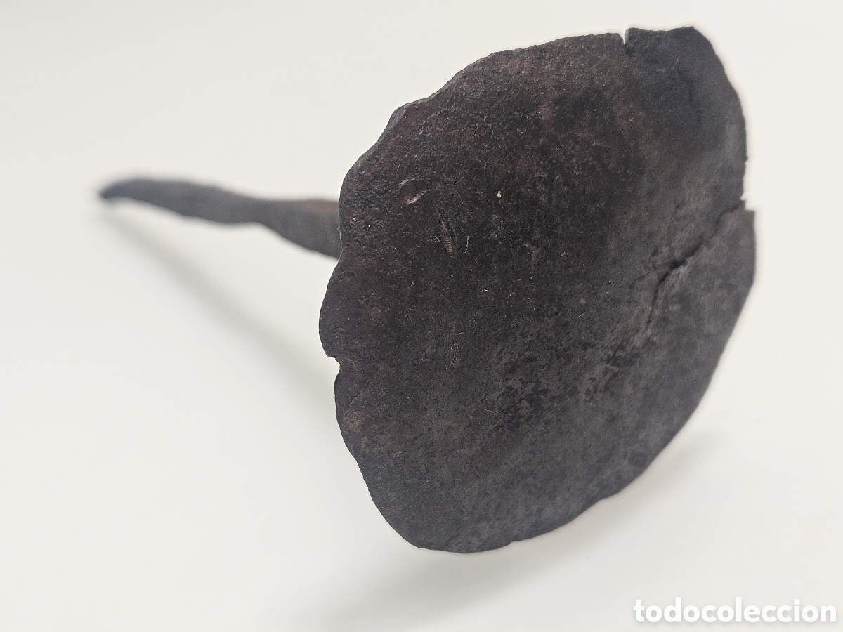 Coleccionismo: ANTIGUO CLAVO HIERRO FORJADO - Foto 10
