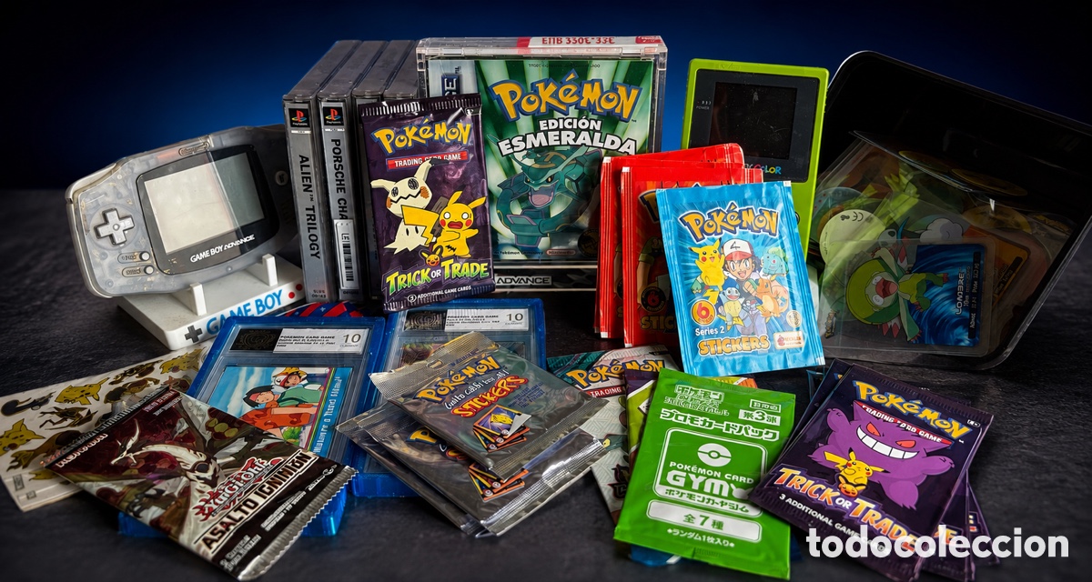 Coleccionismo: LOTE COLECCIONISTA POK&Eacute;MON Y GAMING VINTAGE
