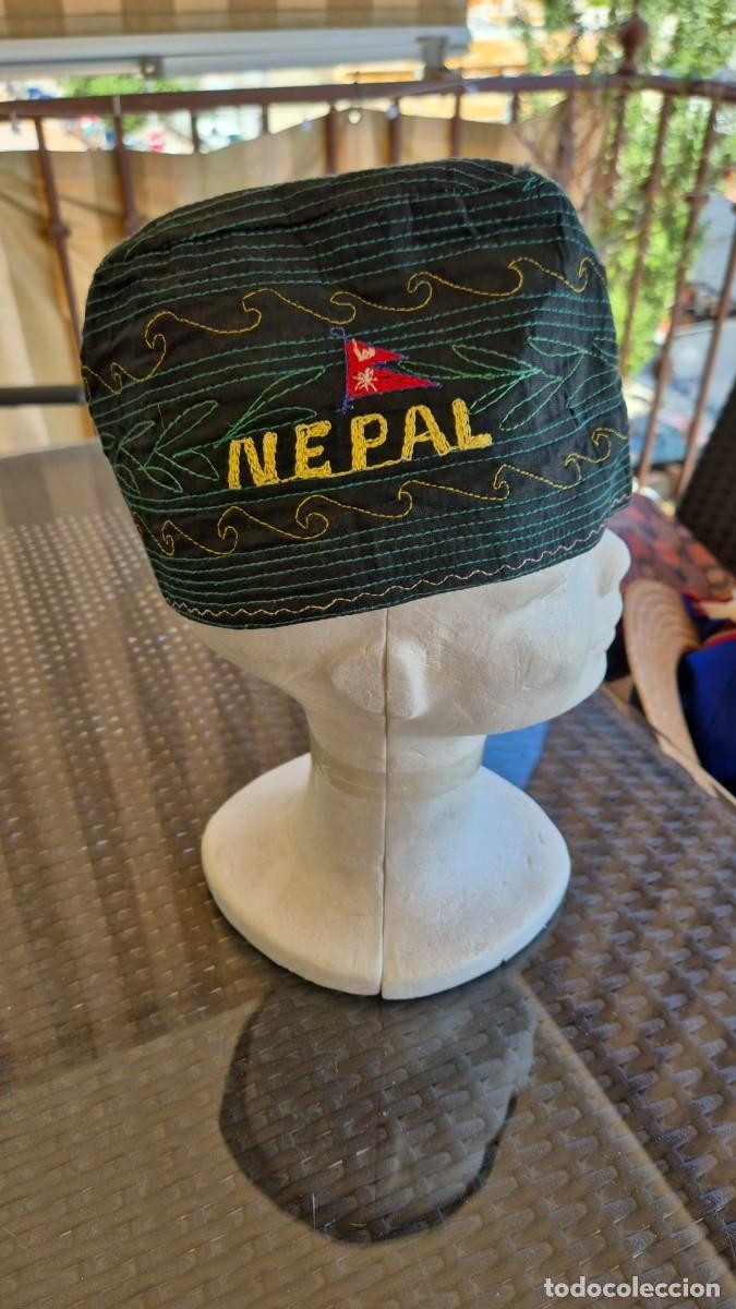 Coleccionismo: Gorro t&iacute;pico de Nepal