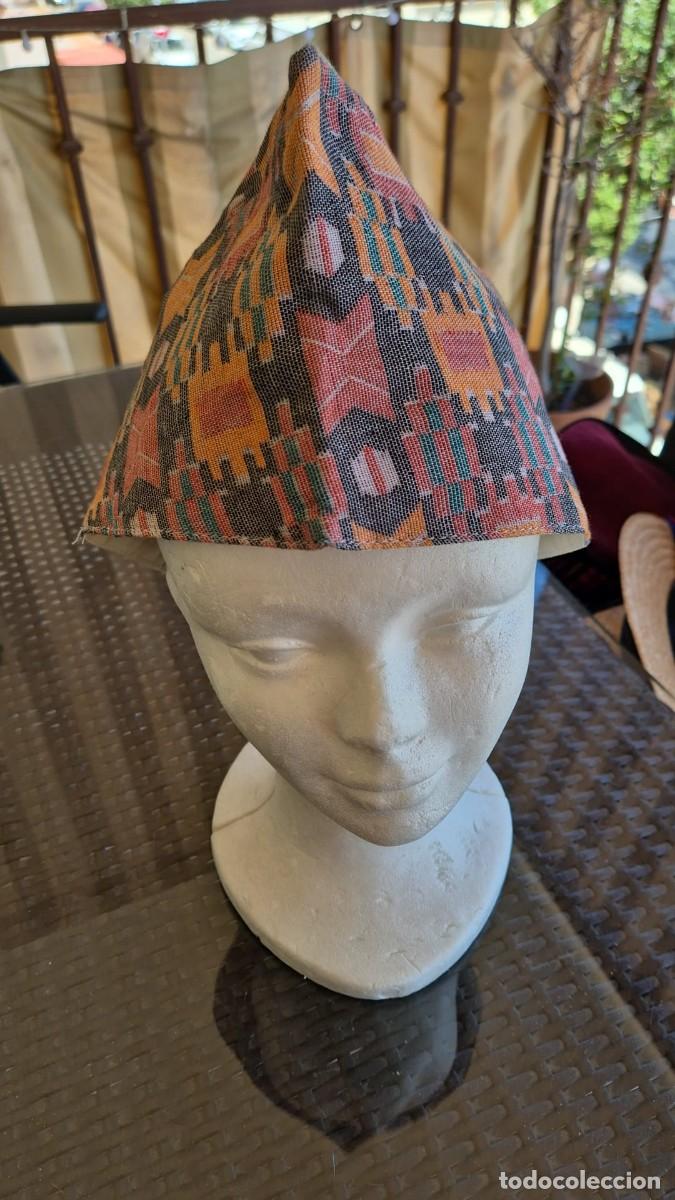Coleccionismo: Gorro tradicional Topi Nepal&iacute; - Foto 2