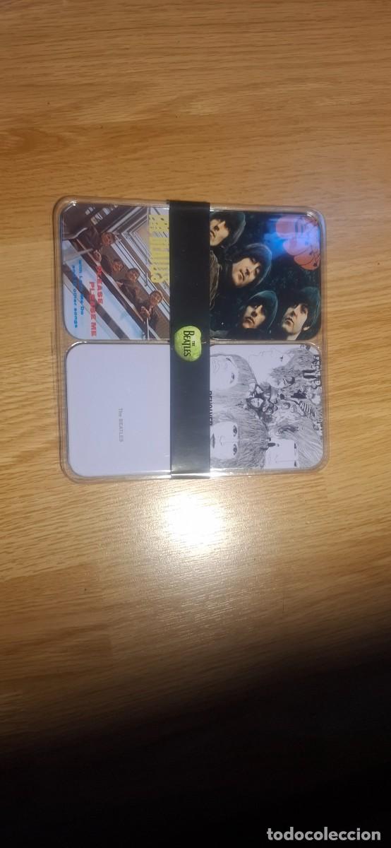 Coleccionismo: Lote de 4 posavasos The Beatles 2009