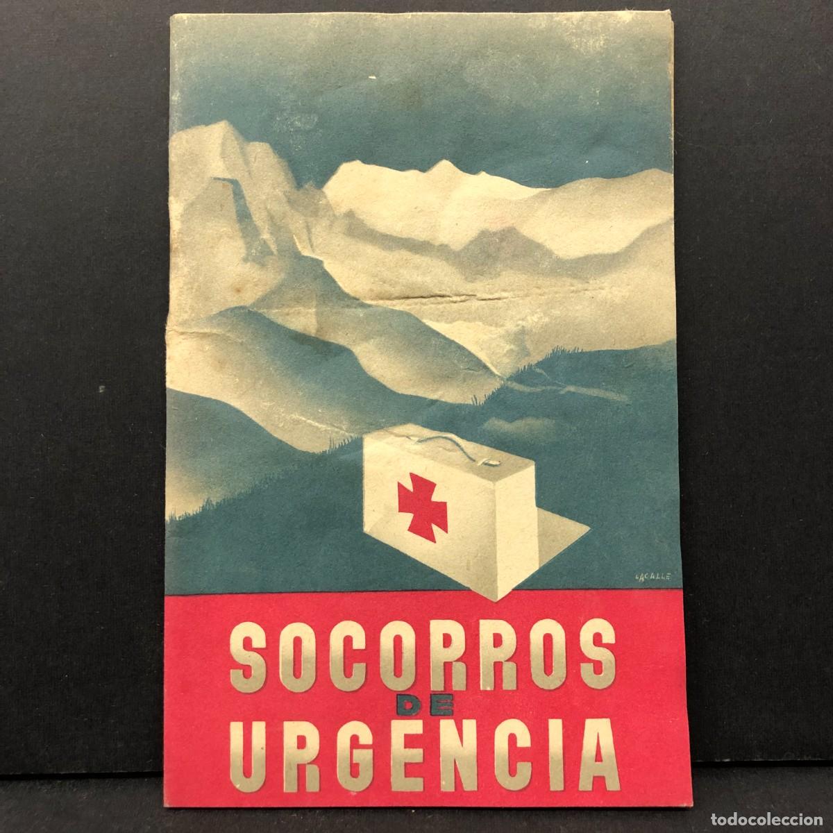 Coleccionismo: SOCORROS DE URGENCIA - I. G. VILADOT - BARCELONA - RAR&Iacute;SIMO LIBRITO SANIDAD / 5268