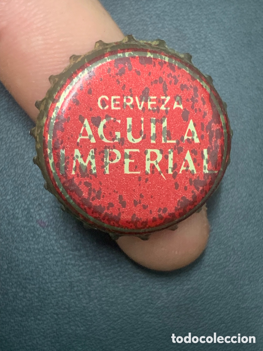 Coleccionismo: CHAPA CORONA CERVEZA AGUILA IMPERIAL