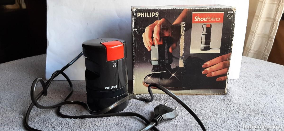Coleccionismo: Pulidor el&eacute;ctrico de zapatos Philips HR 7571
