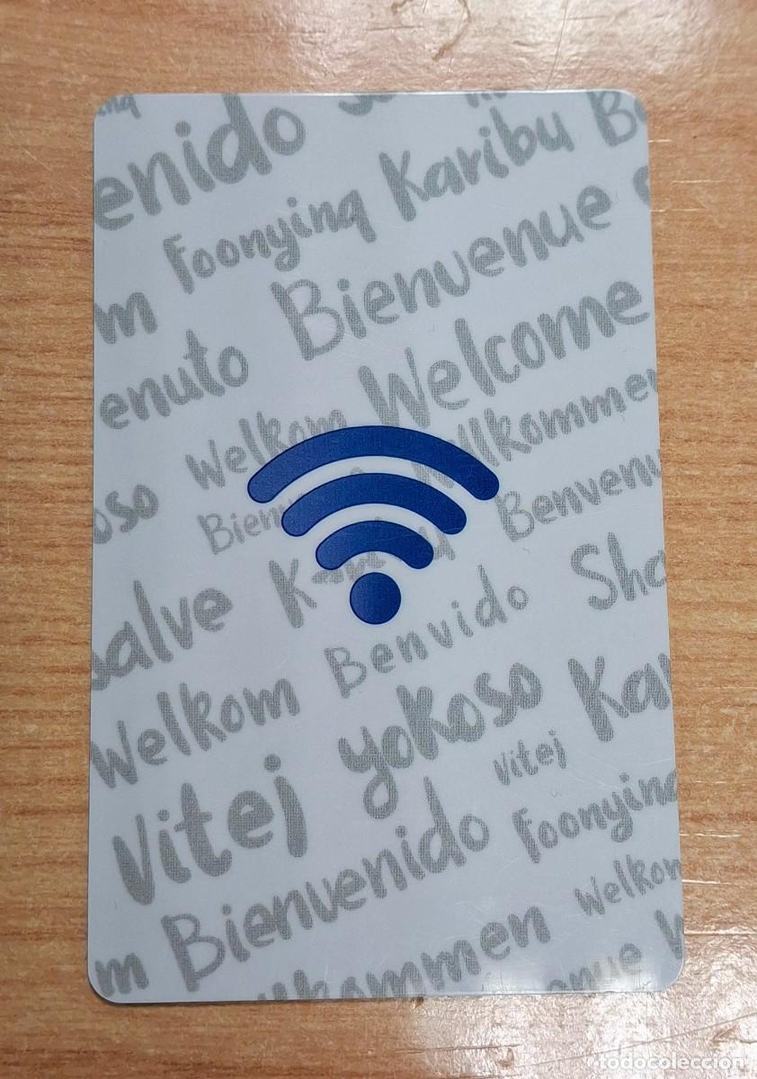 Coleccionismo: 1 LLAVE MAGN&Eacute;TICA MAGN&Eacute;TICA LOTE TARJETAS TARJETA HOTEL HOTELES MIFARE 1K WIFI SIMBOLO RED