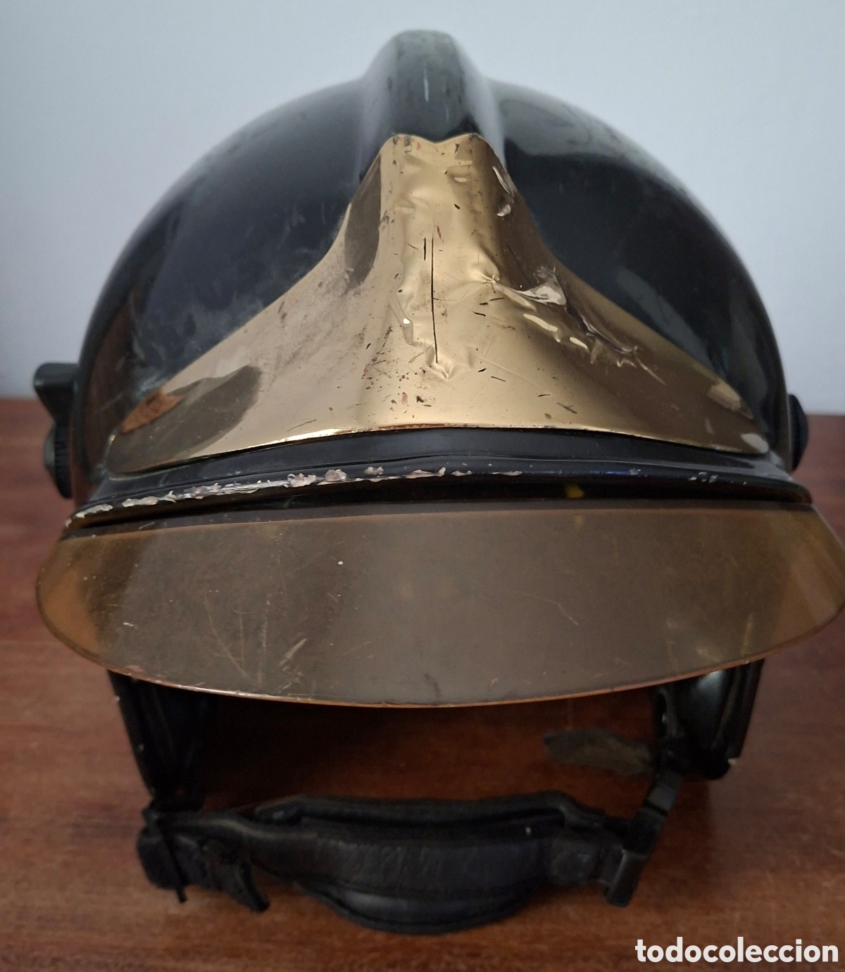 Coleccionismo: Casco de bombero MSA F1 - Foto 5