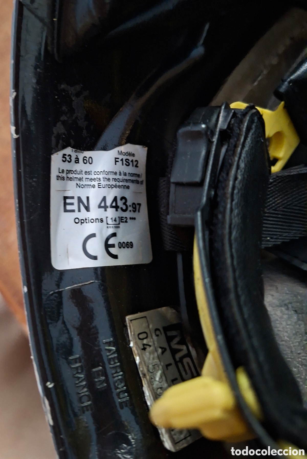 Coleccionismo: Casco de bombero MSA F1 - Foto 9