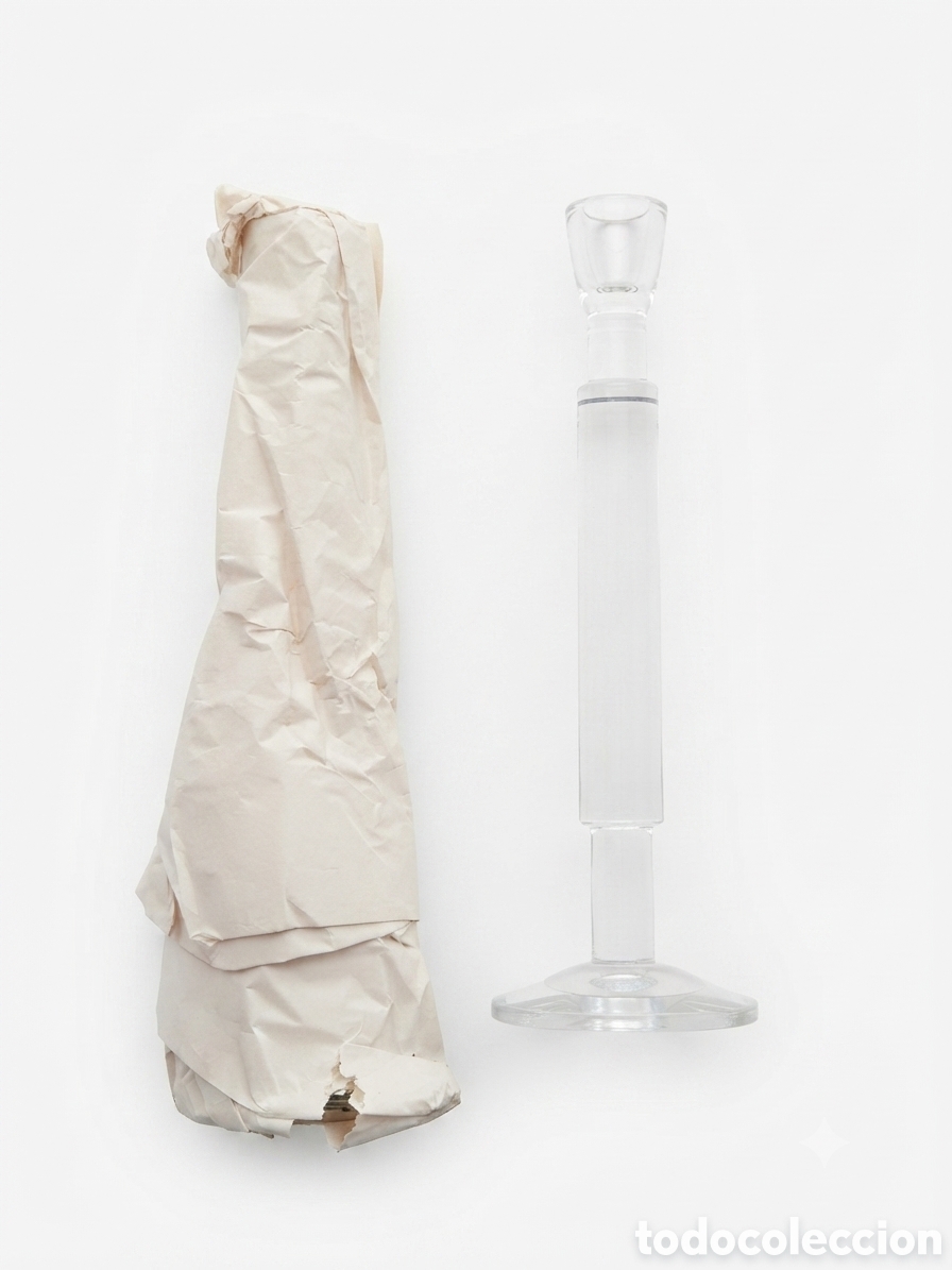 Coleccionismo: CANDELABROS CRISTAL CALVIN KLEIN