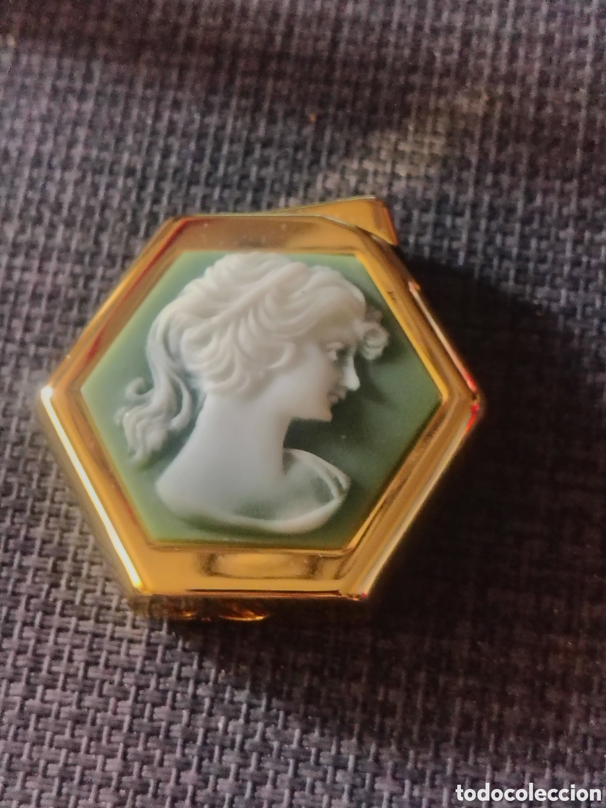 Coleccionismo: MECHERO VINTAGE, ELSA HEXAGONAL - Foto 2