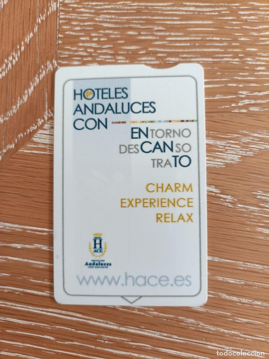 Coleccionismo: TARJETA LLAVE MAGN&Eacute;TICA HOTEL - HACE HOTELES ANDALUCES CON ENCANTO