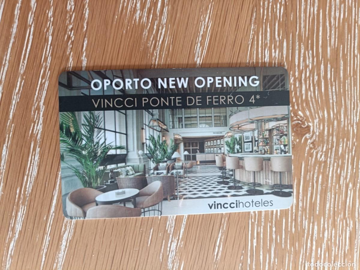 Coleccionismo: TARJETA LLAVE MAGN&Eacute;TICA HOTEL - VINCCI HOTELES - OPORTO