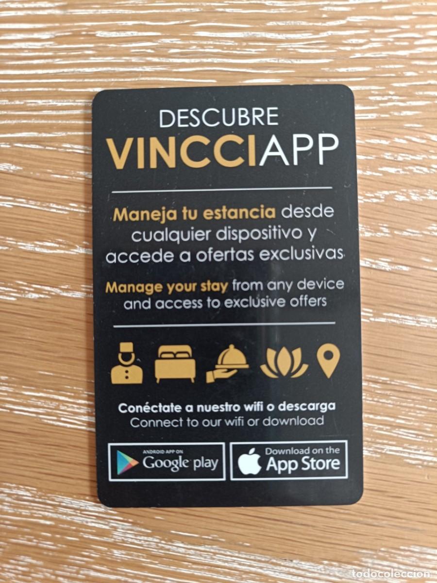 Coleccionismo: TARJETA LLAVE MAGN&Eacute;TICA HOTEL - VINCCI HOTELES